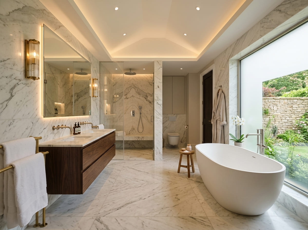 Custom Bathroom Renovation in Keene